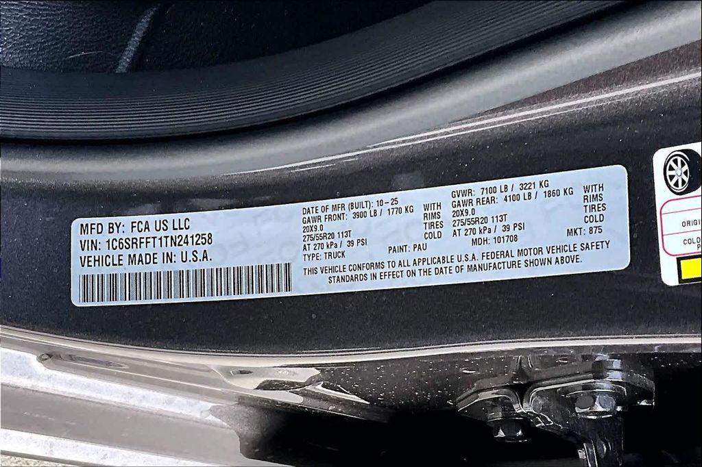 new 2026 Ram 1500 car, priced at $56,588