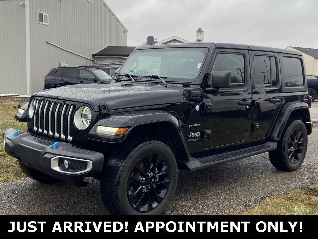 used 2022 Jeep Wrangler Unlimited 4xe car, priced at $28,500