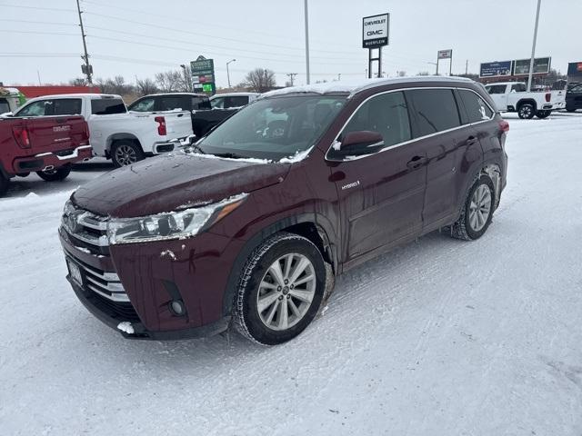 used 2018 Toyota Highlander Hybrid car, priced at $25,500