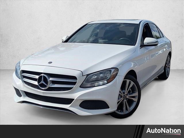 used 2018 Mercedes-Benz C-Class car, priced at $17,989