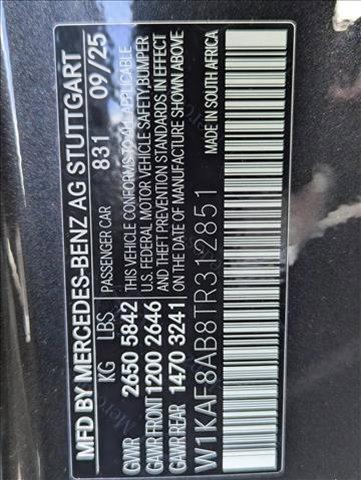 new 2026 Mercedes-Benz AMG C 63 car, priced at $92,245