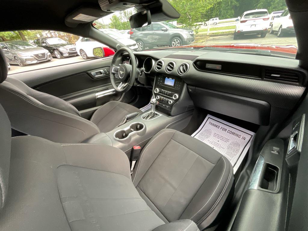 used 2021 Ford Mustang car, priced at $18,384
