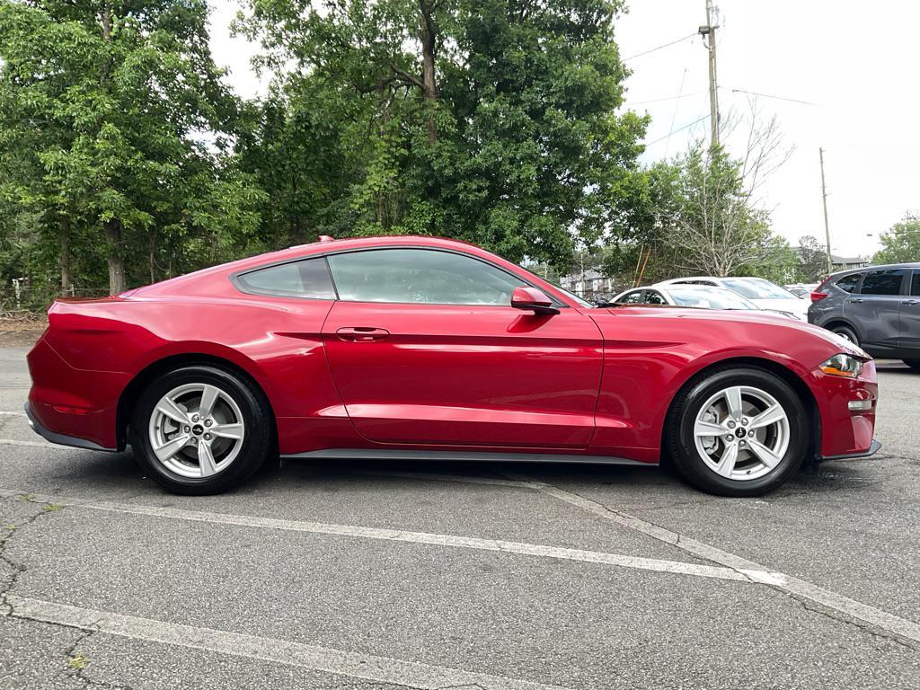 used 2021 Ford Mustang car, priced at $18,384