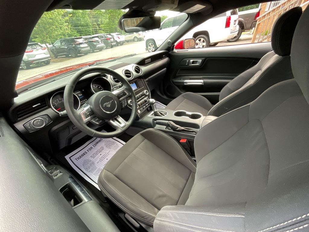 used 2021 Ford Mustang car, priced at $18,384