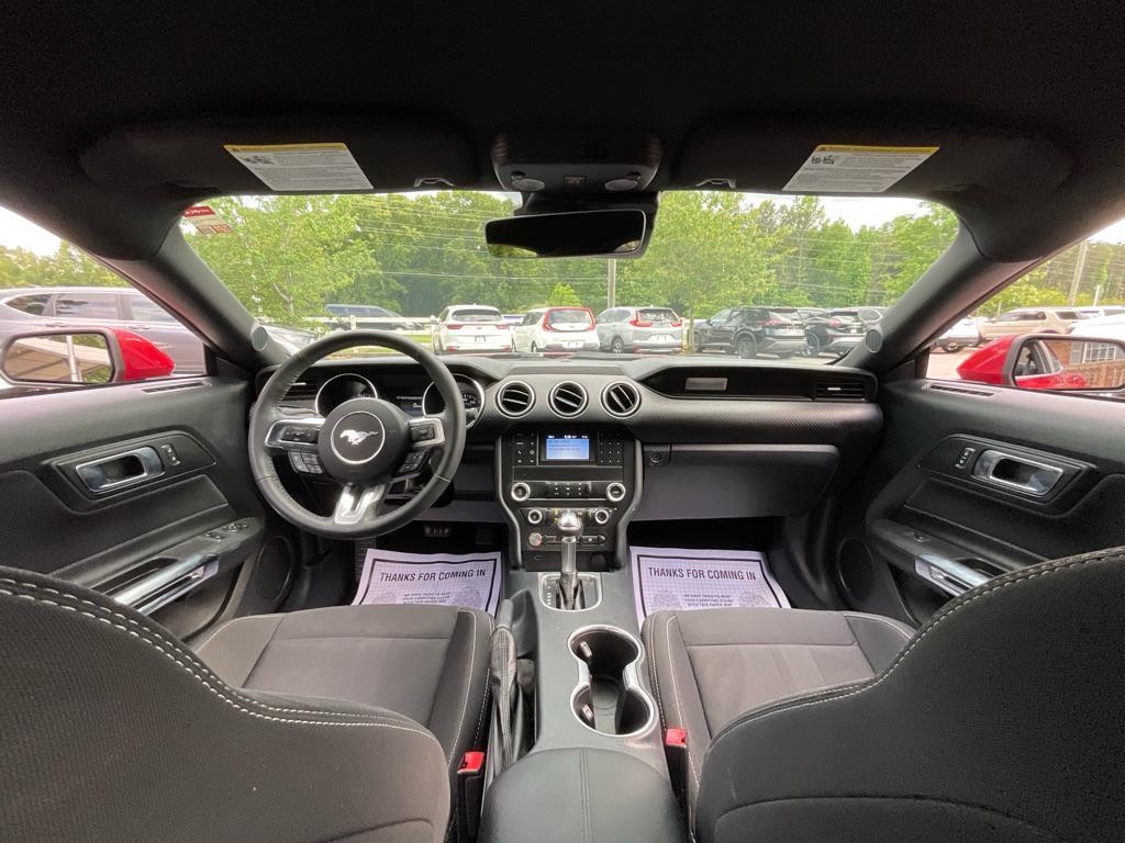 used 2021 Ford Mustang car, priced at $18,384