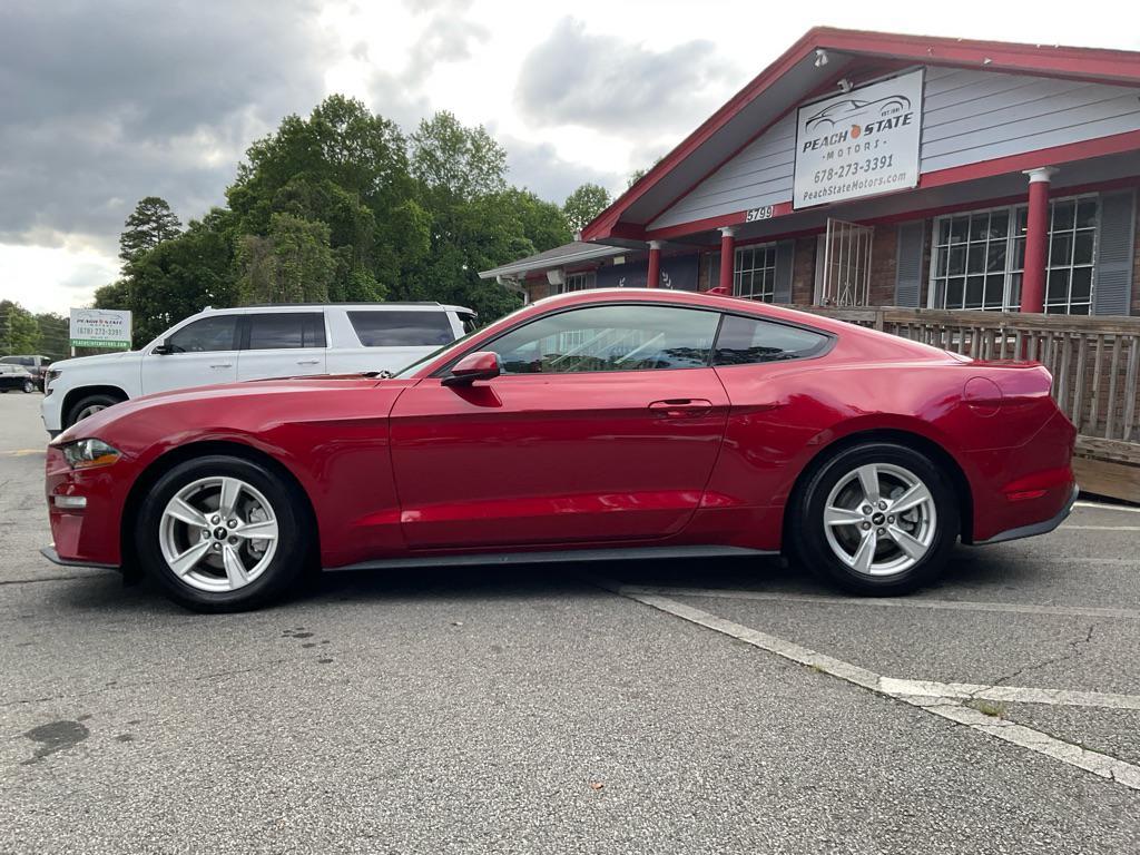 used 2021 Ford Mustang car, priced at $18,384
