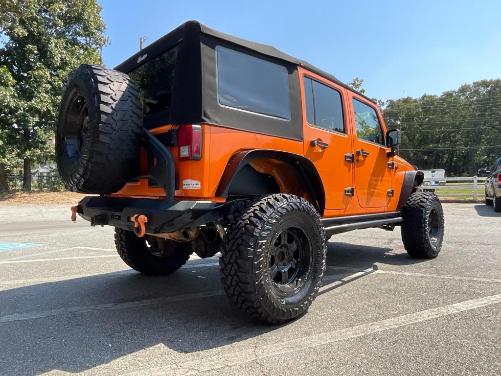 used 2012 Jeep Wrangler Unlimited car, priced at $17,884