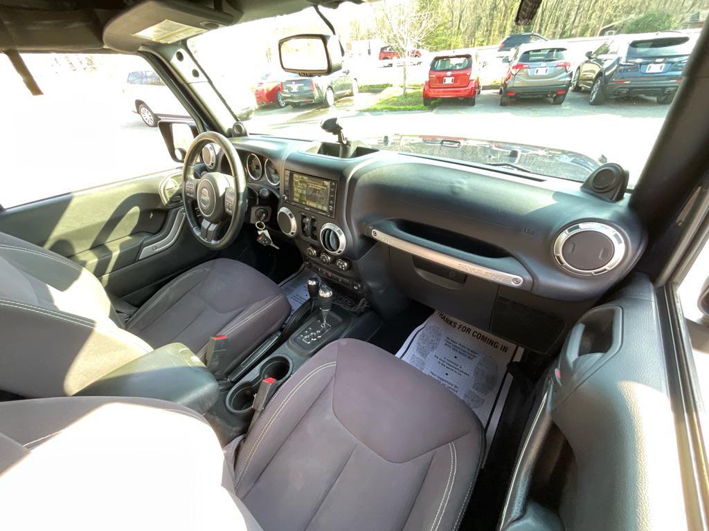 used 2013 Jeep Wrangler Unlimited car, priced at $11,985