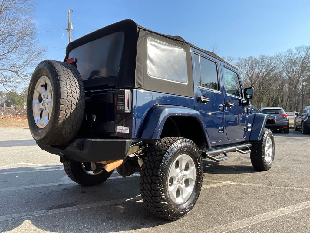 used 2013 Jeep Wrangler Unlimited car, priced at $11,985