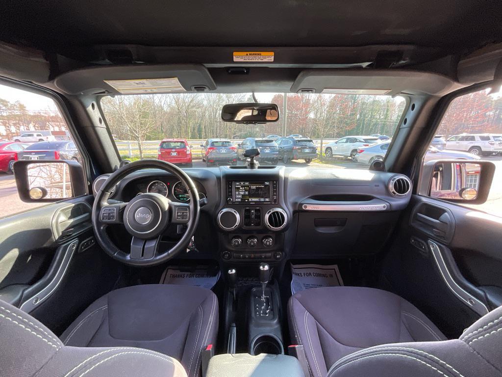 used 2013 Jeep Wrangler Unlimited car, priced at $11,985