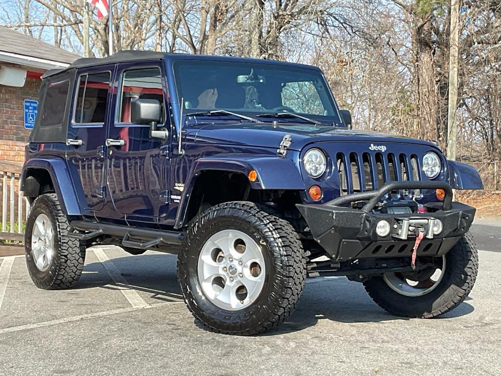 used 2013 Jeep Wrangler Unlimited car, priced at $11,985