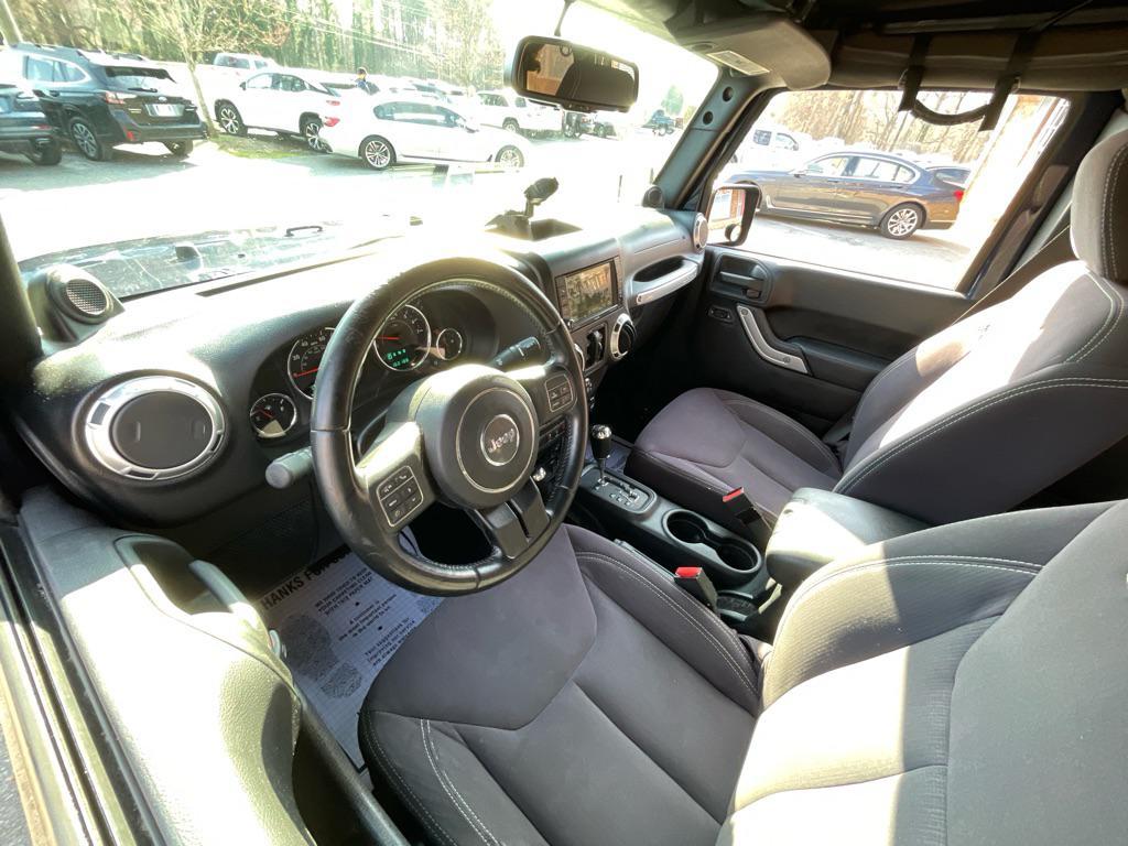 used 2013 Jeep Wrangler Unlimited car, priced at $11,985