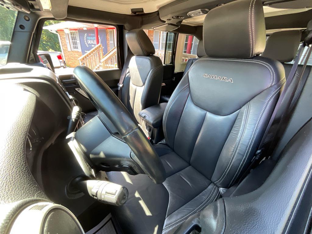 used 2017 Jeep Wrangler Unlimited car, priced at $16,884