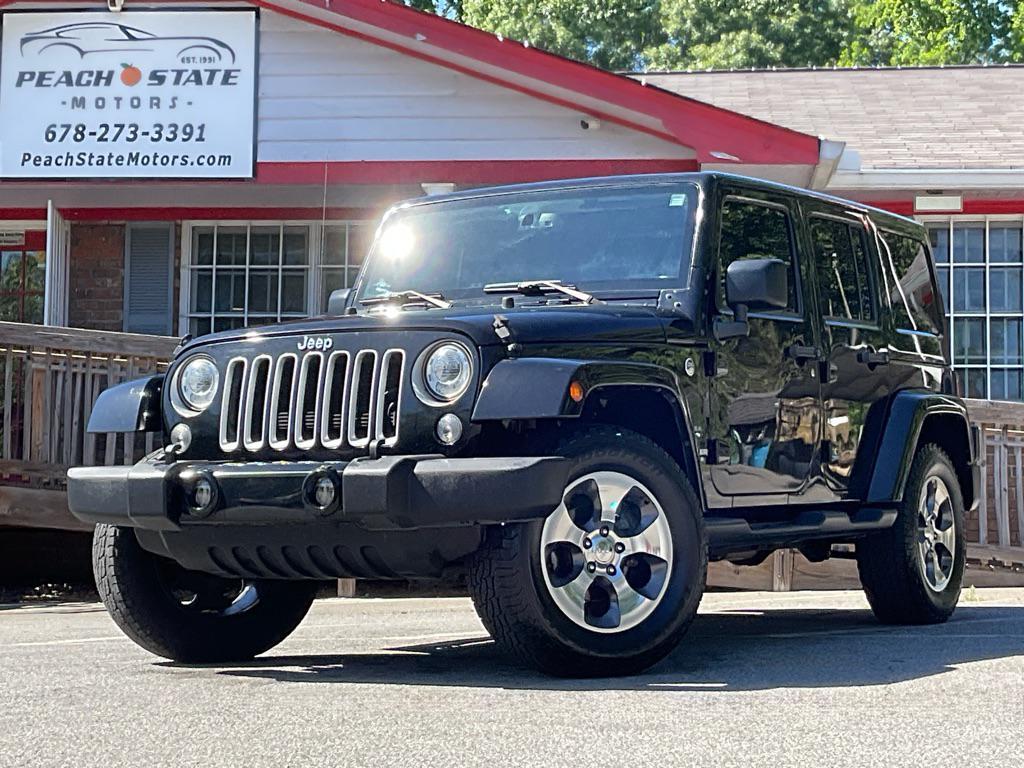 used 2017 Jeep Wrangler Unlimited car, priced at $16,884