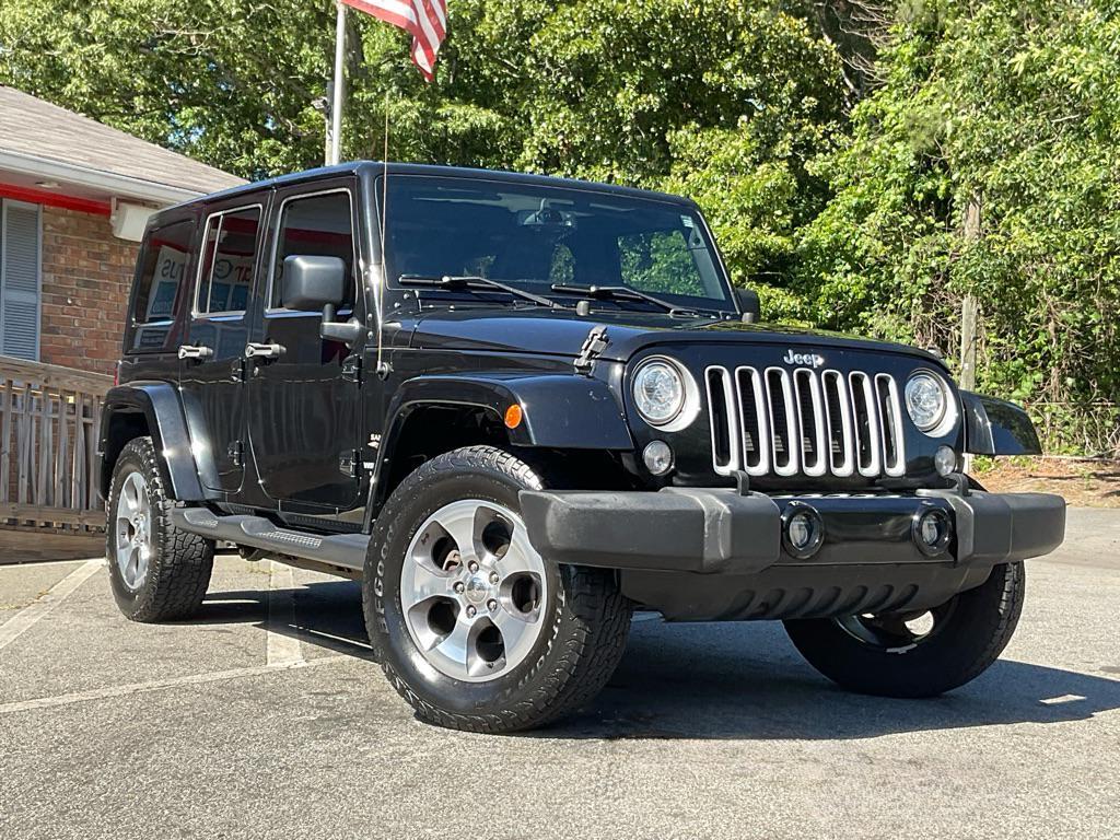 used 2017 Jeep Wrangler Unlimited car, priced at $16,884