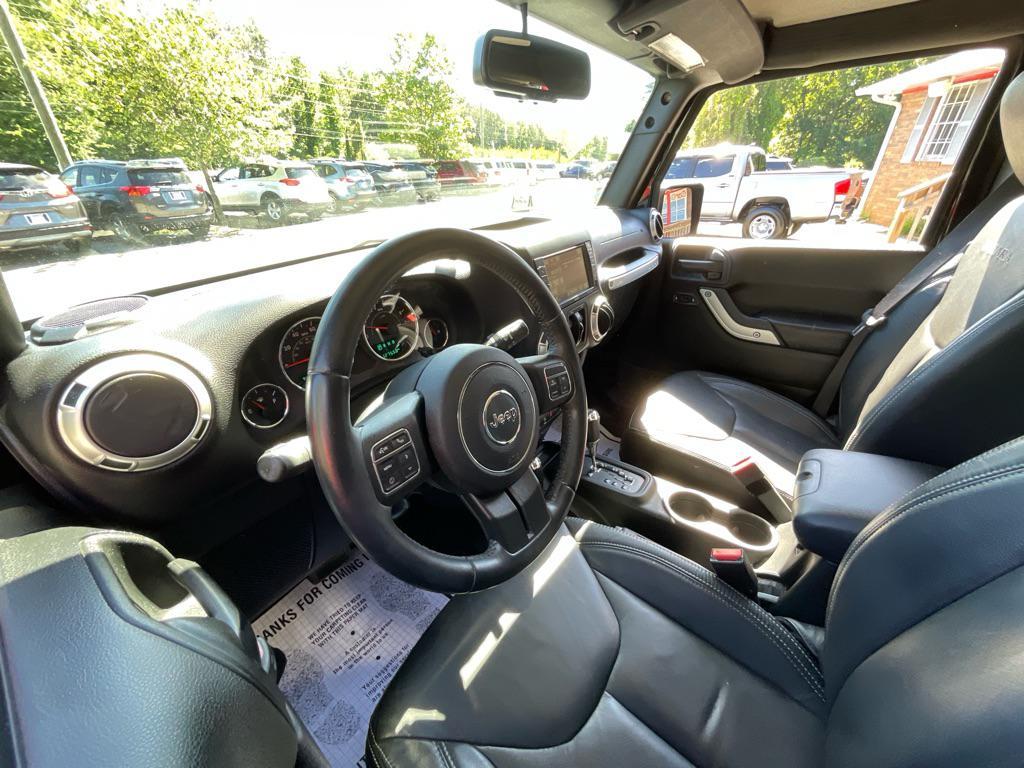 used 2017 Jeep Wrangler Unlimited car, priced at $16,884