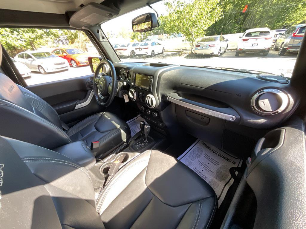 used 2017 Jeep Wrangler Unlimited car, priced at $16,884