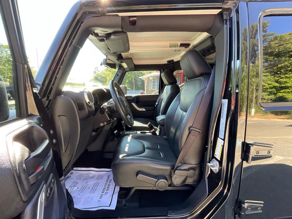 used 2017 Jeep Wrangler Unlimited car, priced at $16,884