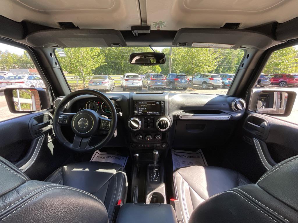 used 2017 Jeep Wrangler Unlimited car, priced at $16,884