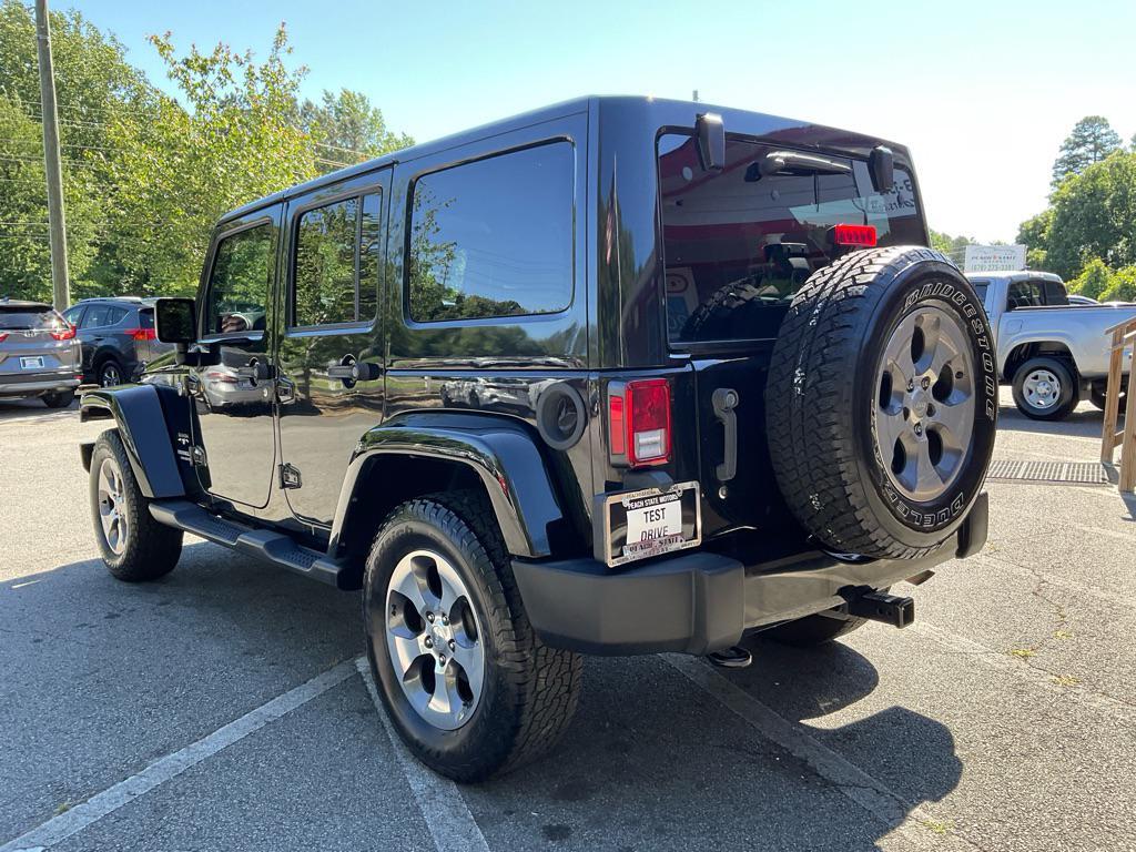 used 2017 Jeep Wrangler Unlimited car, priced at $16,884