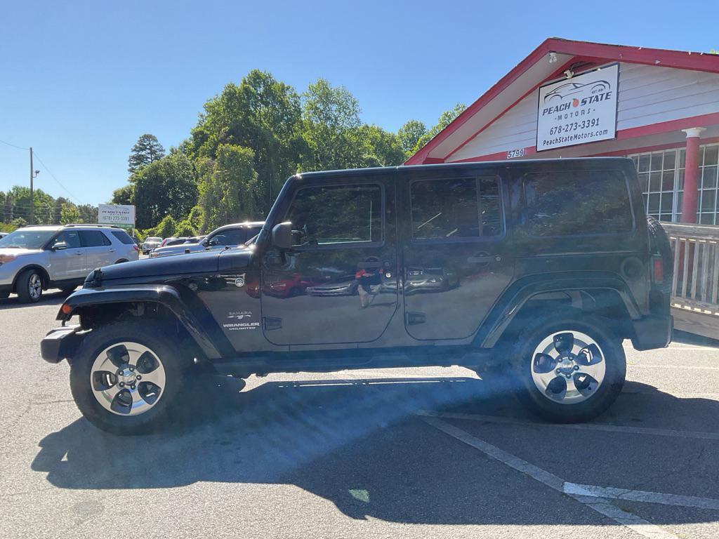 used 2017 Jeep Wrangler Unlimited car, priced at $16,884