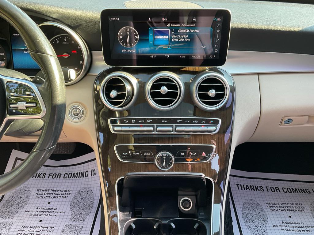 used 2019 Mercedes-Benz C-Class car, priced at $22,884