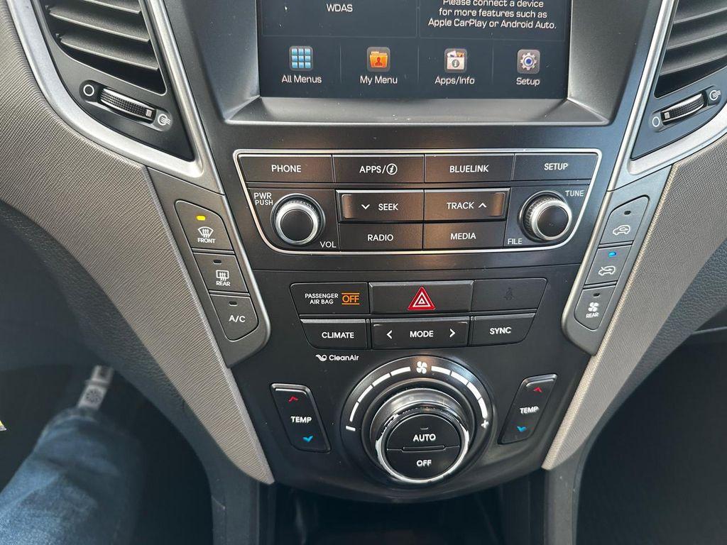 used 2017 Hyundai Santa Fe car, priced at $8,495