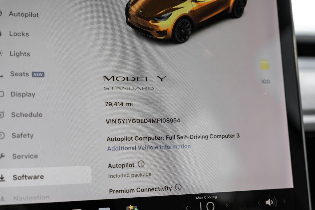 used 2021 Tesla Model Y car, priced at $22,298