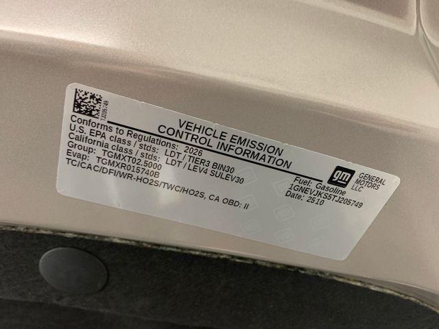 new 2026 Chevrolet Traverse car, priced at $49,361