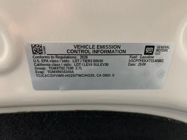 new 2026 Chevrolet Colorado car, priced at $50,351