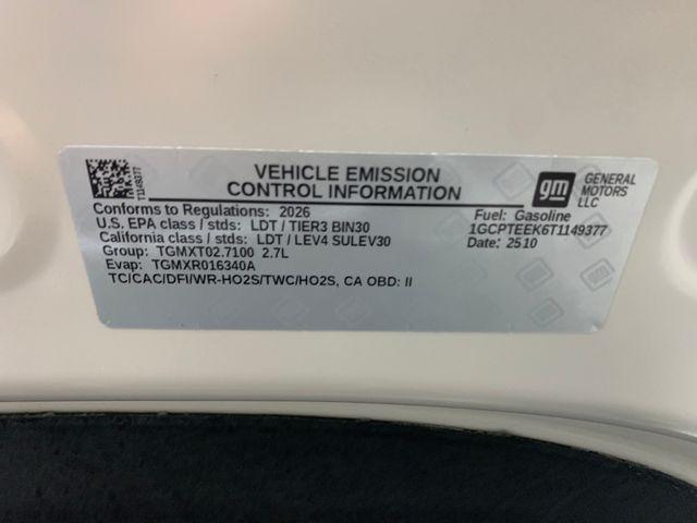 new 2026 Chevrolet Colorado car, priced at $42,451