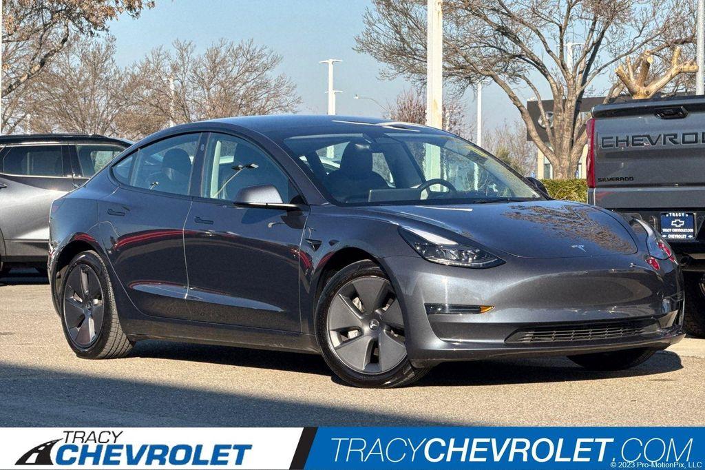 used 2023 Tesla Model 3 car, priced at $21,986
