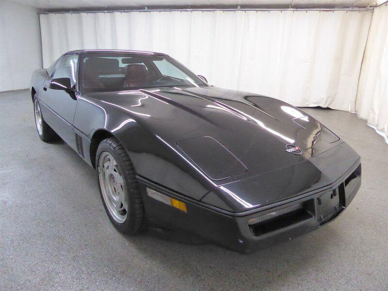 1990 Black Chevrolet Corvette