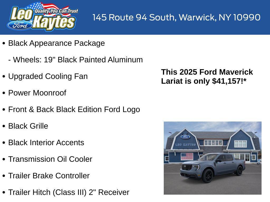 new 2025 Ford Maverick car, priced at $41,157