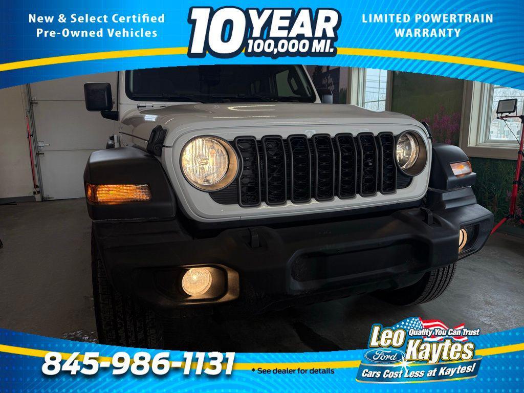 used 2025 Jeep Wrangler car, priced at $36,299