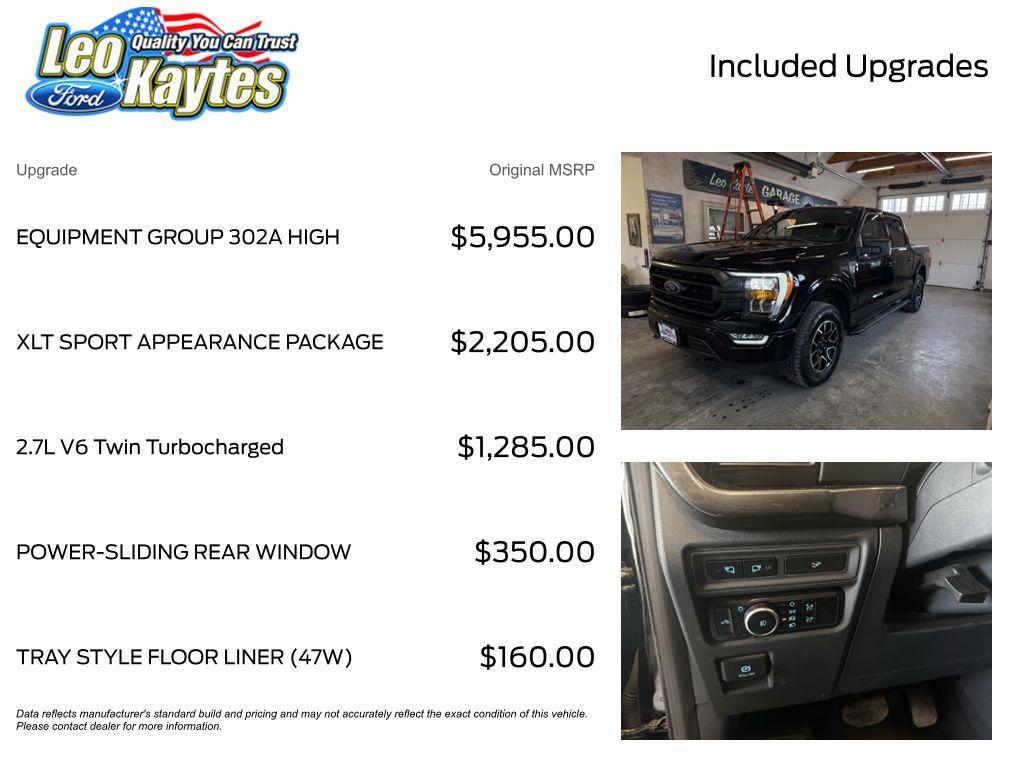 used 2023 Ford F-150 car, priced at $40,750