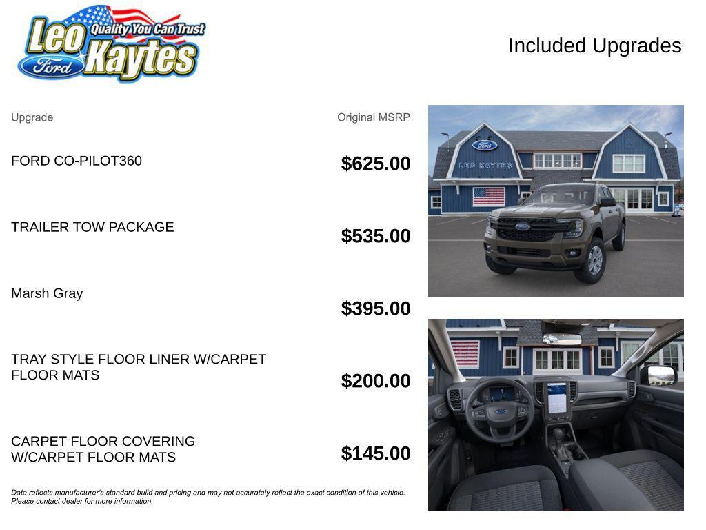 new 2025 Ford Ranger car, priced at $37,186