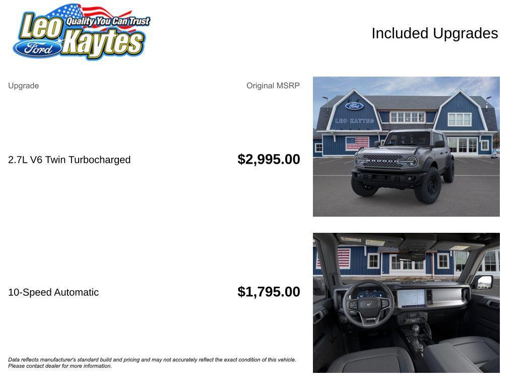 new 2026 Ford Bronco car, priced at $66,630