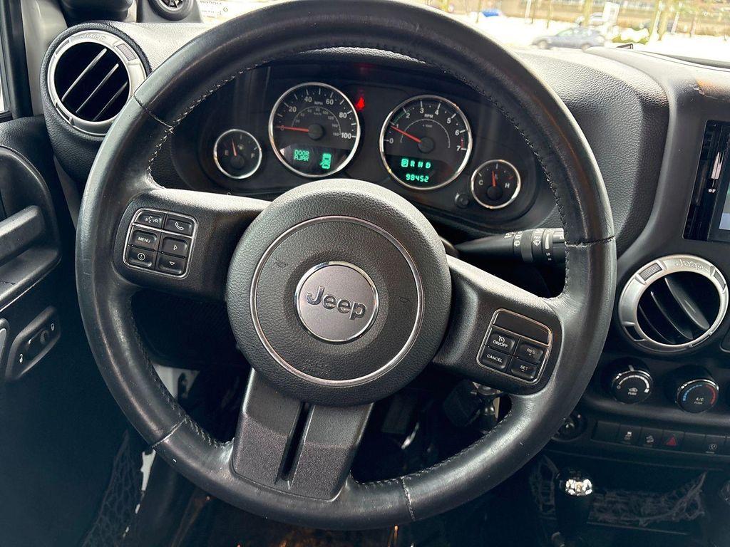 used 2014 Jeep Wrangler Unlimited car, priced at $16,995