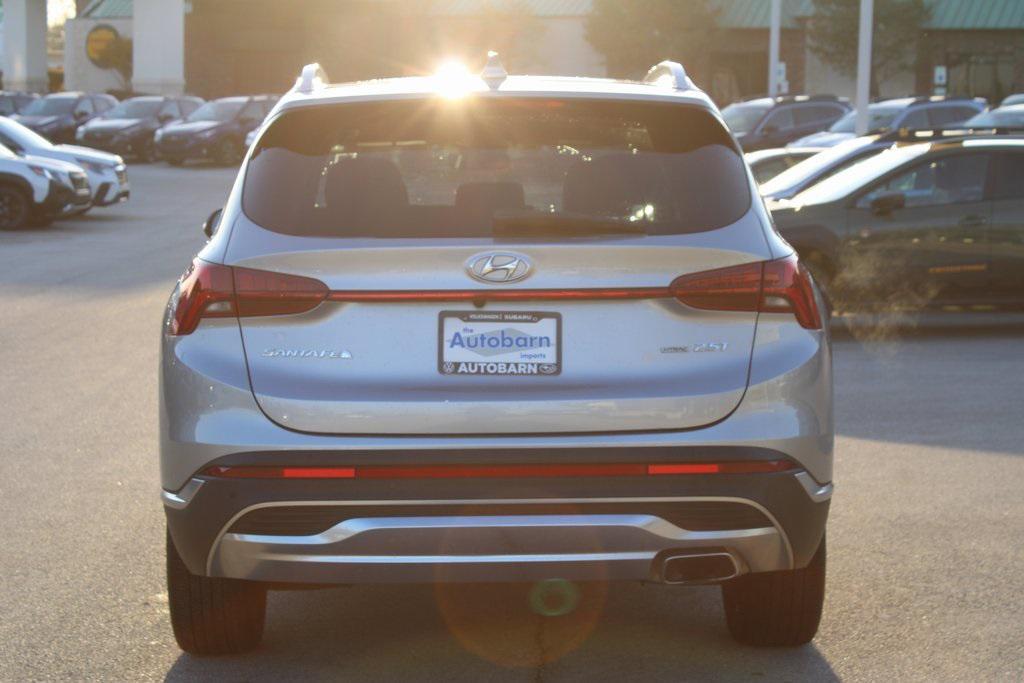 used 2021 Hyundai Santa Fe car, priced at $21,111