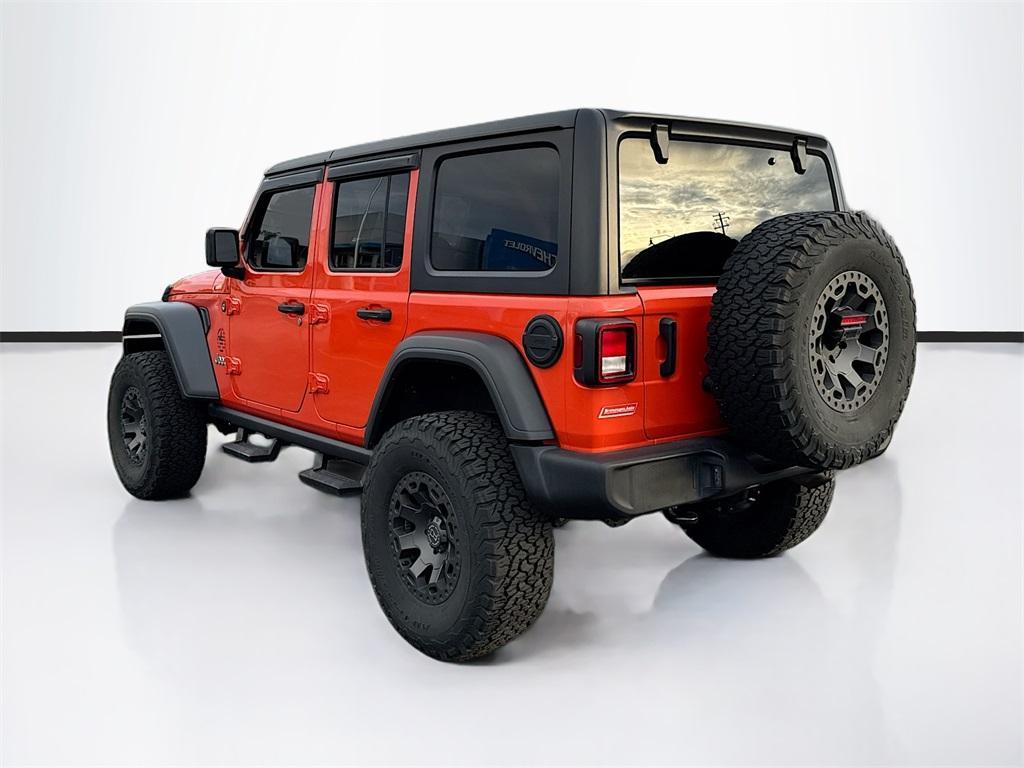 used 2020 Jeep Wrangler Unlimited car, priced at $30,377