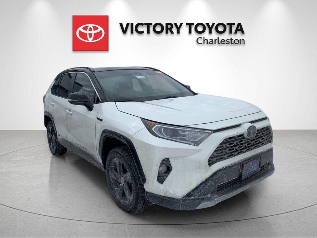 used 2021 Toyota RAV4 Hybrid car, priced at $27,995