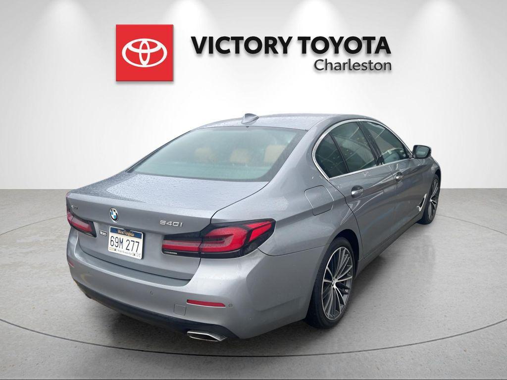used 2023 BMW 540 car, priced at $43,999