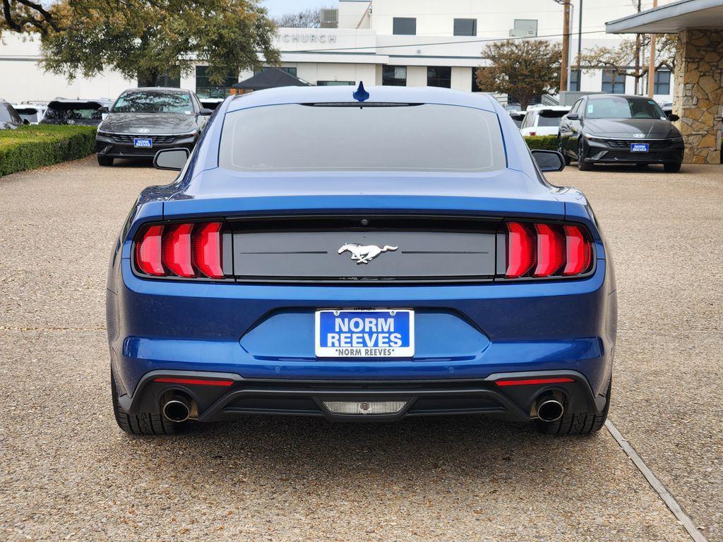 used 2022 Ford Mustang car, priced at $22,500