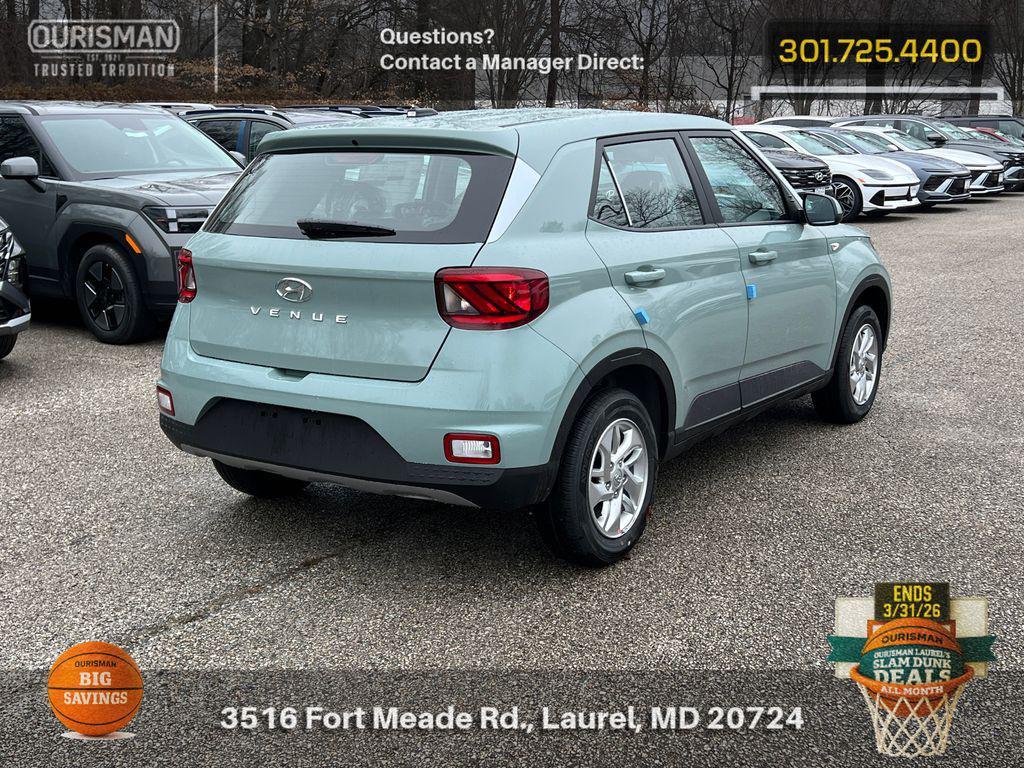 new 2026 Hyundai Venue car, priced at $21,485