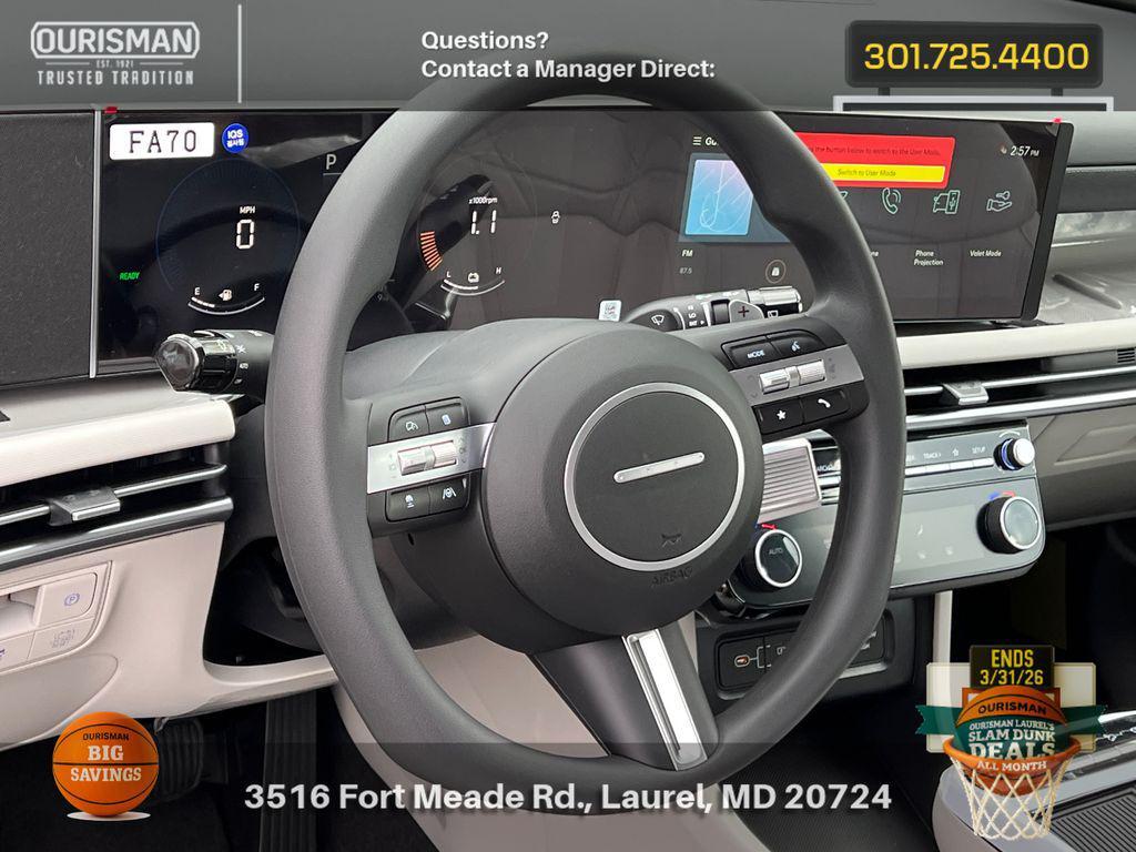 new 2026 Hyundai TUCSON Hybrid car, priced at $30,248