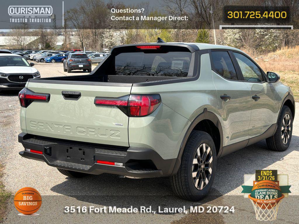 new 2026 Hyundai SANTA CRUZ car, priced at $30,985
