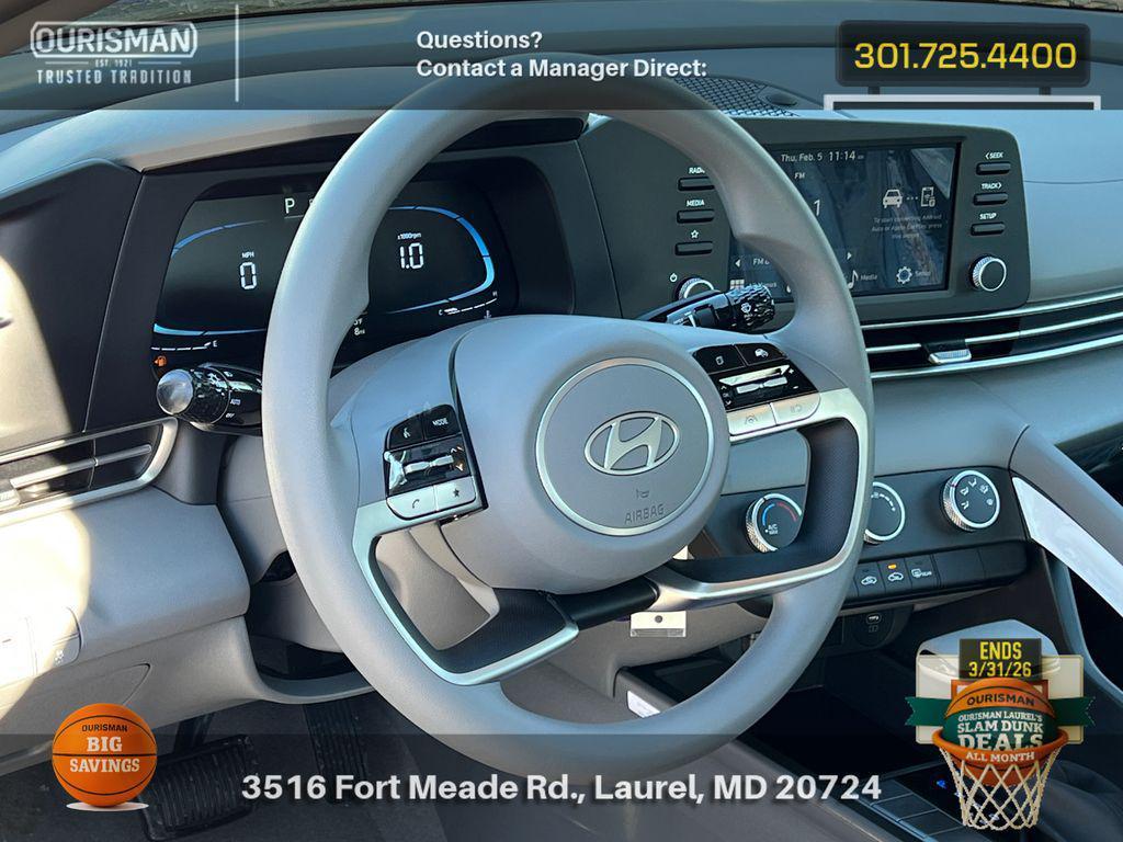 new 2026 Hyundai Elantra car, priced at $20,985