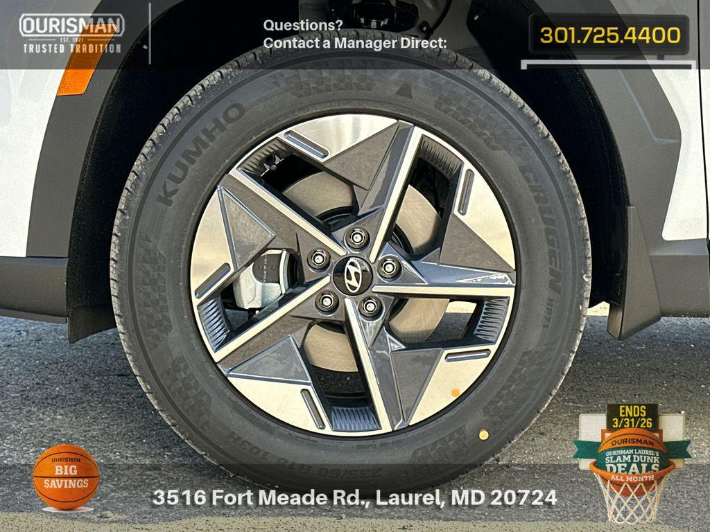 new 2026 Hyundai Tucson car, priced at $32,985