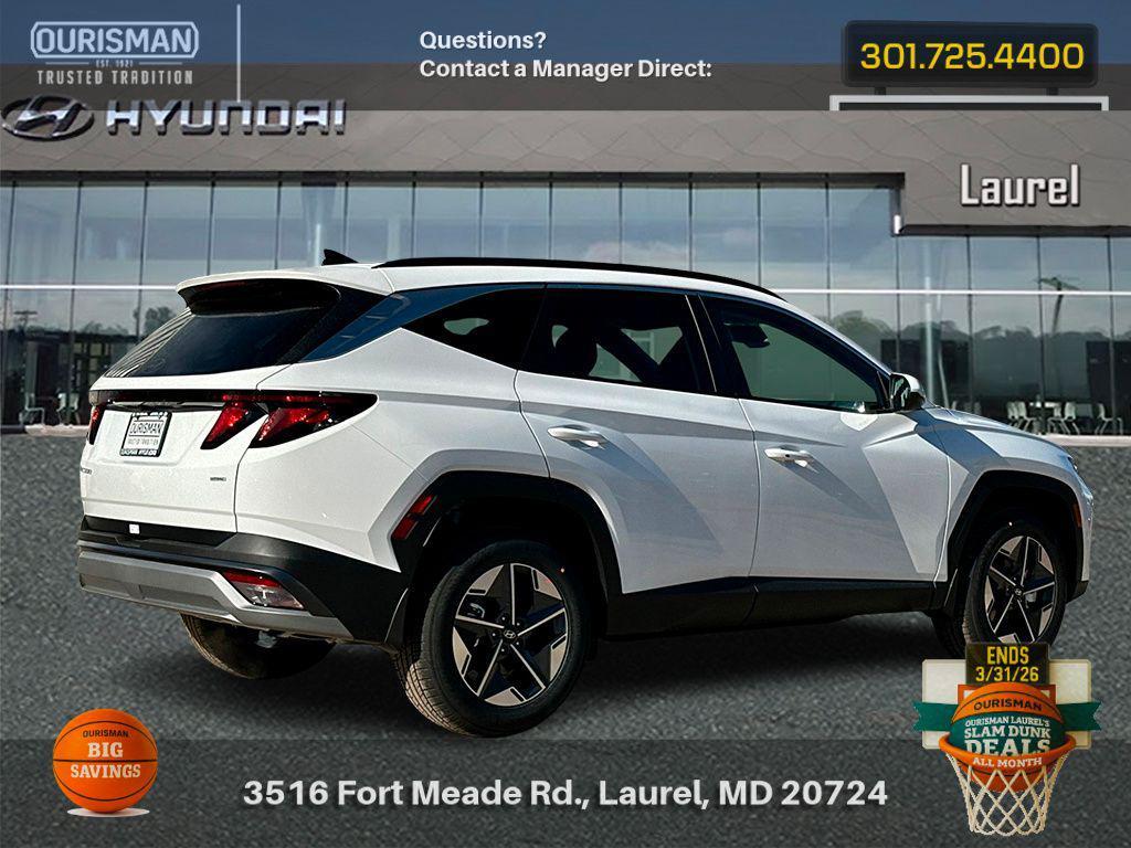 new 2026 Hyundai Tucson car, priced at $32,985